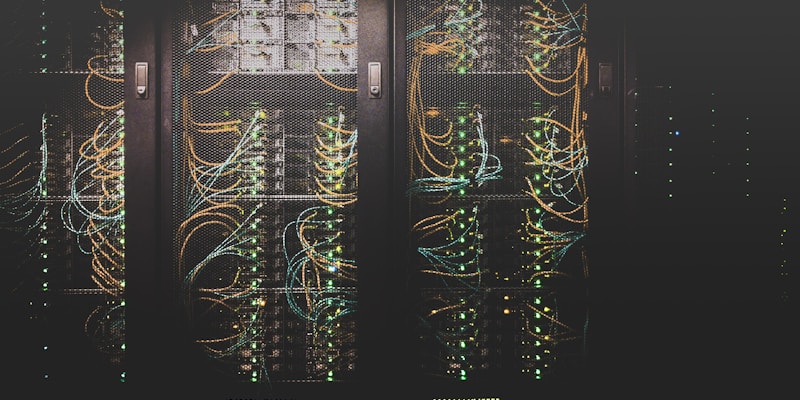 AI-powered cybersecurity monitoring dashboard showing network anomaly detection
