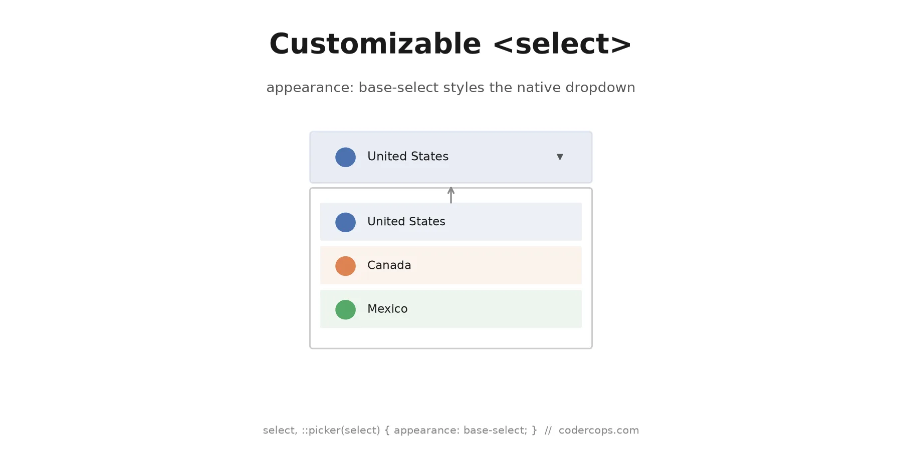 CSS base-select: Styling the Native Dropdown